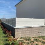 Kit Clôture Aluminium lames persiennes Blanc RAL910 "Liya" - Görsel 4