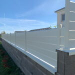 Kit Clôture Aluminium lames persiennes Blanc RAL910 "Liya" - Görsel 15