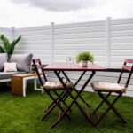 Kit Clôture Aluminium lames persiennes Blanc RAL910 "Liya" - Görsel 2